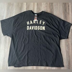 NEW Harley Davidson Milwaukee Men’s Black Cotton T-Shirt 5XL